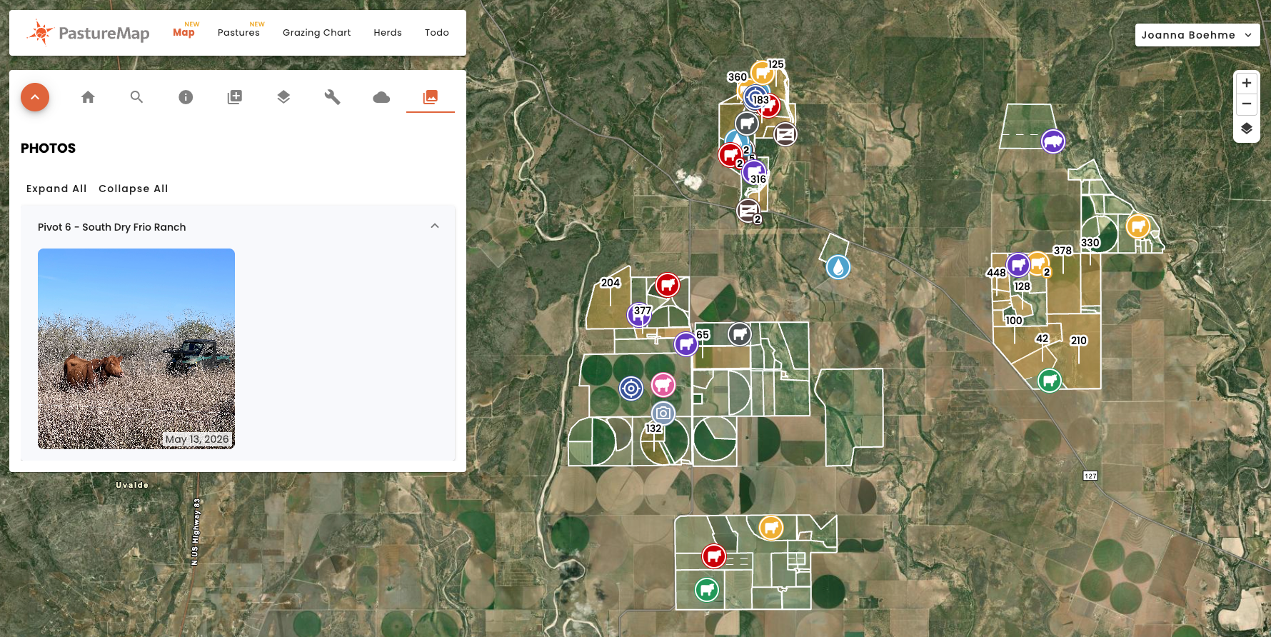 Photos in Map module